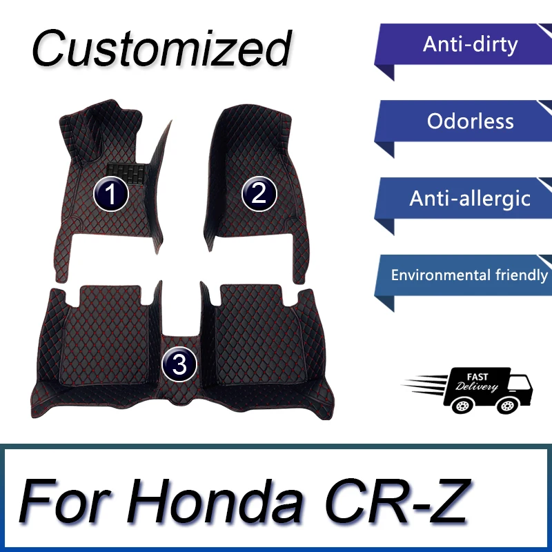 Car Floor Mats For Honda CR-Z CRZ ZF1 ZF2 2010~2017 Mat Auto Foot Pads Luxury Leather Carpet Rug Interior Parts Car Accessories
Car Floor Mats For Honda CR-Z CRZ ZF1 ZF2 2010~2017 Mat Auto Foot Pads Luxury Leather Carpet Rug Interior Parts Car Accessories