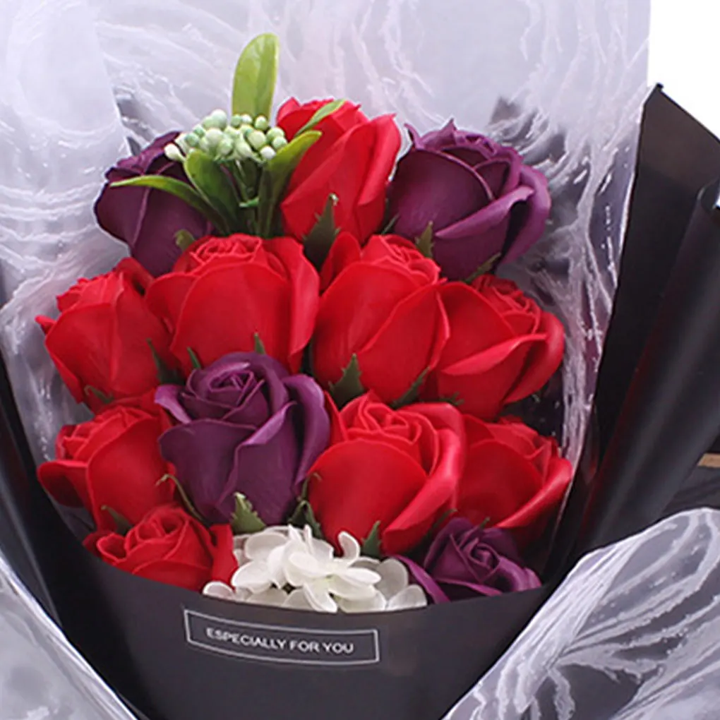 Lifelike Simulated Flower Bouquet Elegant Packaging Style And Bright Colors Simulated Gift Bouquet
Lifelike Simulated Flower Bouquet Elegant Packaging Style And Bright Colors Simulated Gift Bouquet