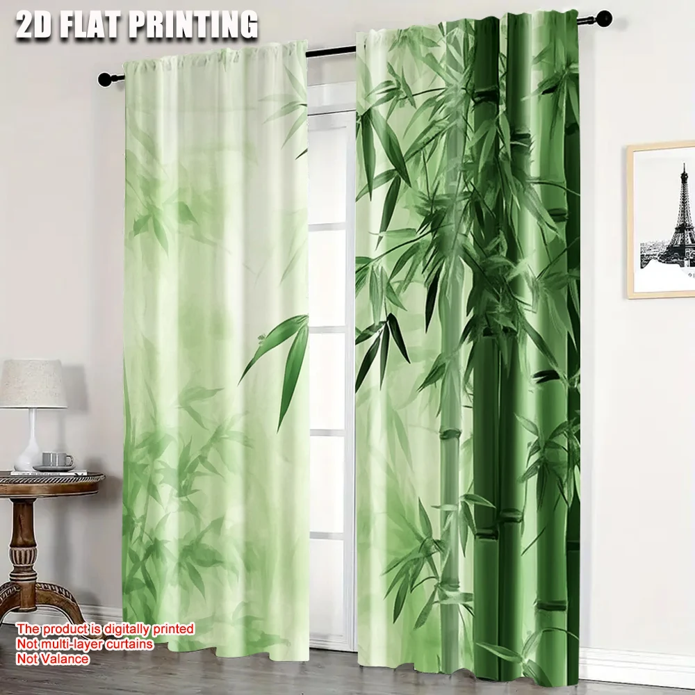 2pc, Window Curtains Green Leaf Durable Polyester,Without Electricity Festive Holiday Perfect for Office decoration
2pc, Window Curtains Green Leaf Durable Polyester,Without Electricity Festive Holiday Perfect for Office decoration