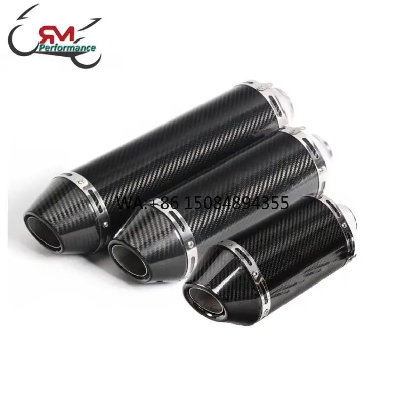51mm M4 Carbon Fiber Racing Slip-On Exhaust Pipe, Universal Modified Muffler for R1 MT07 MT-09 R6 R3 Sport Motorcycle
51mm M4 Carbon Fiber Racing Slip-On Exhaust Pipe, Universal Modified Muffler for R1 MT07 MT-09 R6 R3 Sport Motorcycle