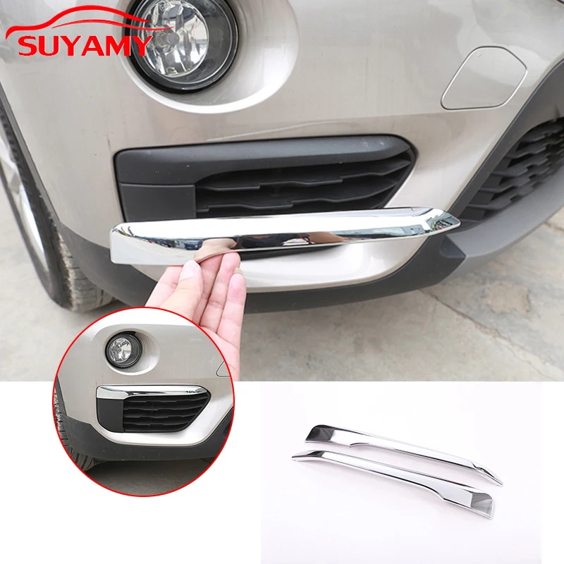 ABS Car Front Head Fog Lamp Trim Cover Fog Light Eyebrow Frame For BMW X1 F48 2016-2019 Car Exterior Accessories
ABS Car Front Head Fog Lamp Trim Cover Fog Light Eyebrow Frame For BMW X1 F48 2016-2019 Car Exterior Accessories