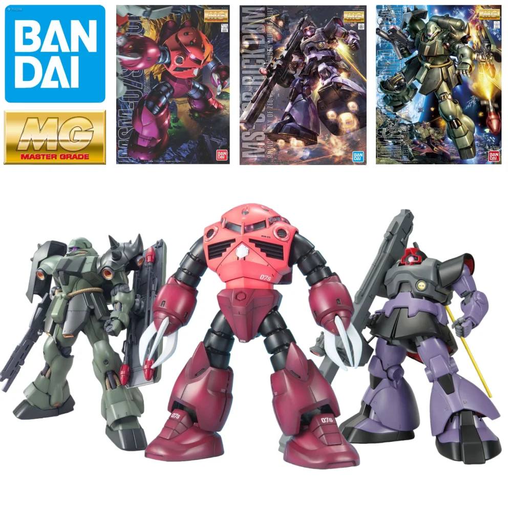 Bandai MG 1/100 Model Kit Mobile Suit Gundam 1979 - MSM-07S / MS-09R Rick Dom / AMS-119 Geara Doga Assembled Anime Action Figure
Bandai MG 1/100 Model Kit Mobile Suit Gundam 1979 - MSM-07S / MS-09R Rick Dom / AMS-119 Geara Doga Assembled Anime Action Figure
