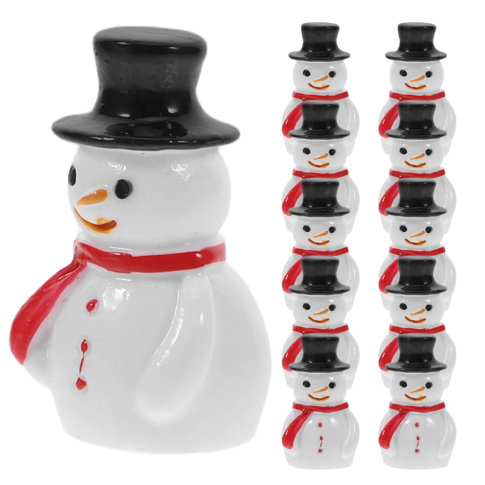 50 Pcs Snowman Christmas naments Resin Figurines Decorations DIY Accessories Small Mini Snowman Statue Statue
50 Pcs Snowman Christmas naments Resin Figurines Decorations DIY Accessories Small Mini Snowman Statue Statue
