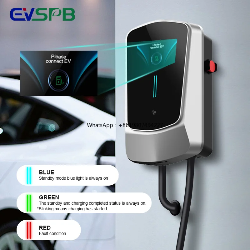 High Quality Wallbox 7kw 11kw 22kw Ac Charging Station Ev Wall Charger Vehicle Wall Mount Charging Station
High Quality Wallbox 7kw 11kw 22kw Ac Charging Station Ev Wall Charger Vehicle Wall Mount Charging Station