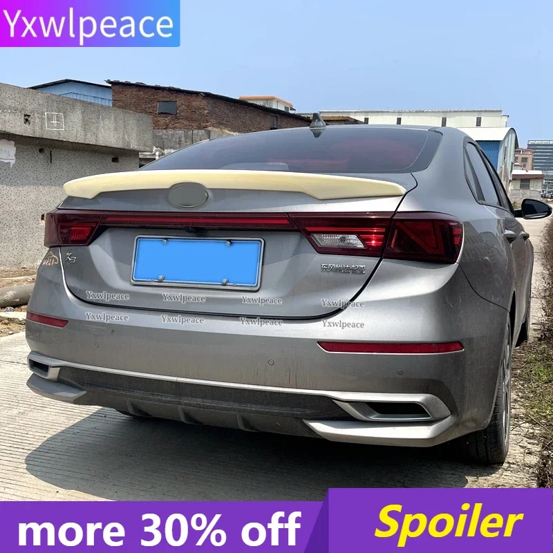 For Kia NEW K3 2019 2020 2021 Spoiler High Quality ABS Material Primer Color Rear Trunk Lip Spoiler Wing Body Kit Accessories
For Kia NEW K3 2019 2020 2021 Spoiler High Quality ABS Material Primer Color Rear Trunk Lip Spoiler Wing Body Kit Accessories