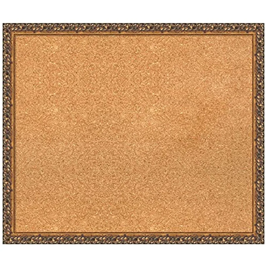 Натуральная пробковая доска для стен 22x26, доска для заметок с бронзовой рамкой, средняя пробковая доска для офиса и дома, традиционный декор для организации пространства
Натуральная пробковая доска для стен 22x26, доска для заметок с бронзовой рамкой, средняя пробковая доска для офиса и дома, традиционный декор для организации пространства
