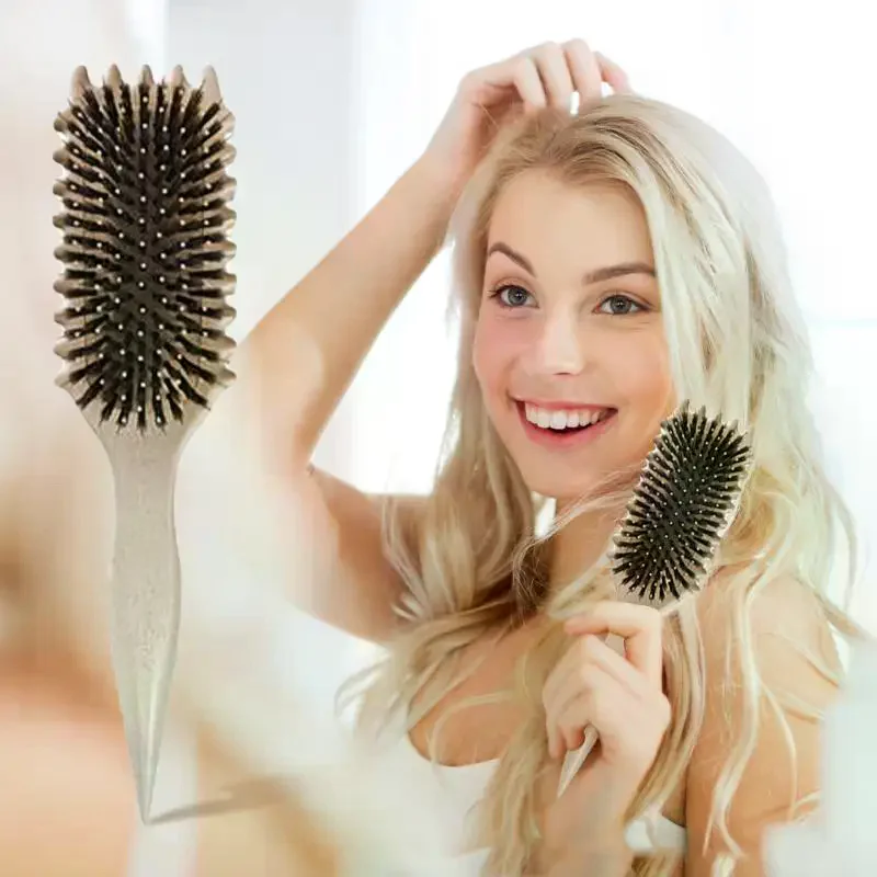 Scalp Detangling Brush Curly Hair Scalp Massage Hair Comb Air Cushion Comb Natural Bristles Hair Styling Tools Barber Tools
Scalp Detangling Brush Curly Hair Scalp Massage Hair Comb Air Cushion Comb Natural Bristles Hair Styling Tools Barber Tools