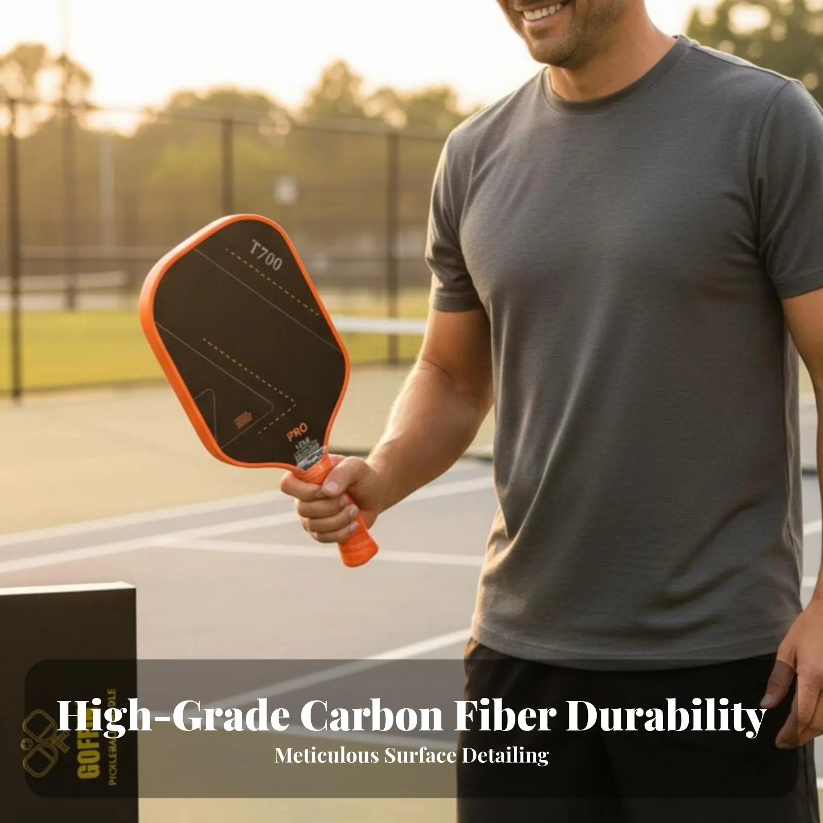 High-Performance Carbon Fiber Carbon Fiber Pickleball Paddle Lightweight Design Carbon Fiber Pickleball Paddle Ergonomic Grip
High-Performance Carbon Fiber Carbon Fiber Pickleball Paddle Lightweight Design Carbon Fiber Pickleball Paddle Ergonomic Grip