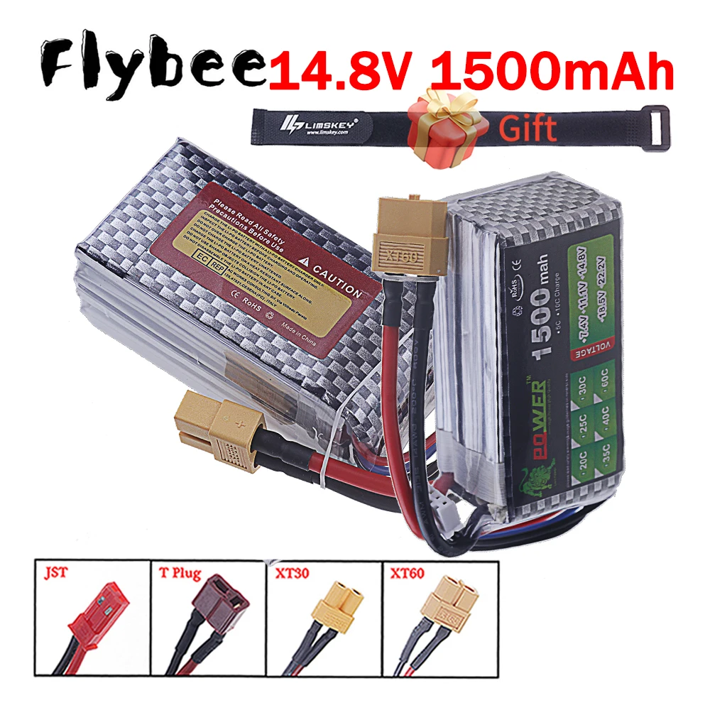 40C LiON Power 4S 1500mAh 14.8V Lipo Battery With XT30 Deans T XT60 Connector For RC Racing, Drone, Quadcopter, Helicopter Parts
40C LiON Power 4S 1500mAh 14.8V Lipo Battery With XT30 Deans T XT60 Connector For RC Racing, Drone, Quadcopter, Helicopter Parts