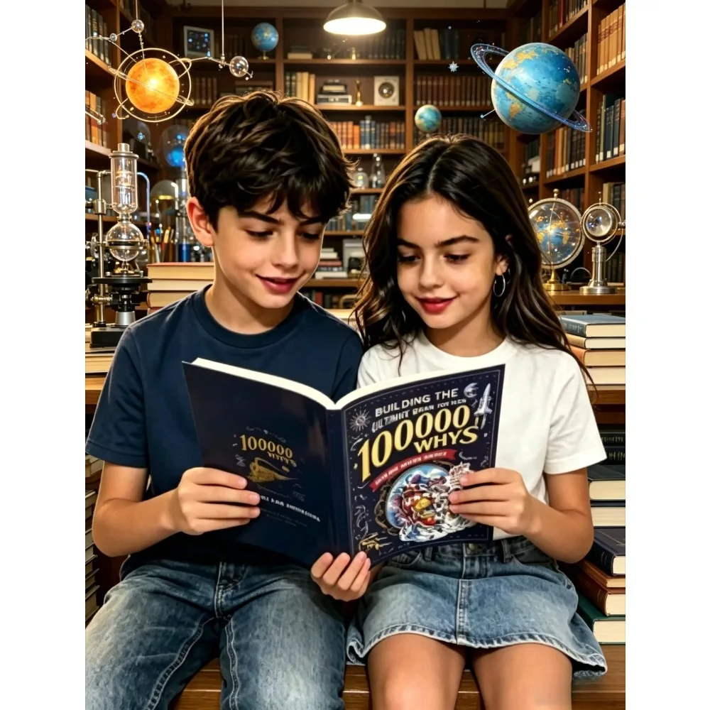 Hot Sale 100000 Whys Science Encyclopedia Book Kids Early Educational Cognitive Picture Book Parent-child Reading Story Books
Hot Sale 100000 Whys Science Encyclopedia Book Kids Early Educational Cognitive Picture Book Parent-child Reading Story Books
