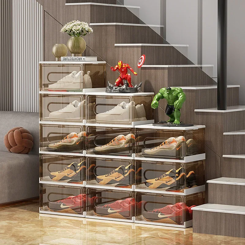 shoe box storage box transparent folding sneakers shoe cabinet shoe rack shoe box storage thickened
shoe box storage box transparent folding sneakers shoe cabinet shoe rack shoe box storage thickened