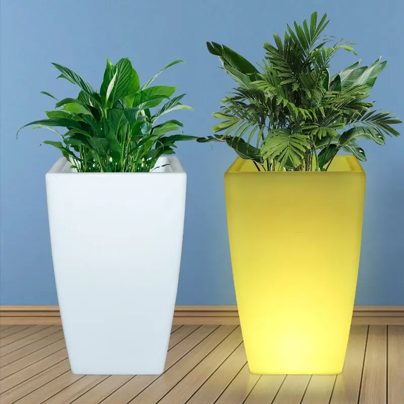 Large Plant Vase Led Flower Pot for Garden and Swimming Pool Decoration Plastic Pots Planter Pots Led
Large Plant Vase Led Flower Pot for Garden and Swimming Pool Decoration Plastic Pots Planter Pots Led