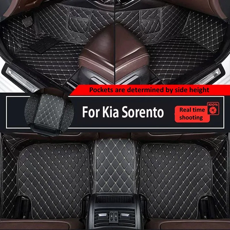 Автомобильные коврики для Kia Sorento 2018 2017 2016 2015 2014 (5 сидений), коврики для интерьера, водонепроницаемые аксессуары, декоративные защитные коврики
Автомобильные коврики для Kia Sorento 2018 2017 2016 2015 2014 (5 сидений), коврики для интерьера, водонепроницаемые аксессуары, декоративные защитные коврики