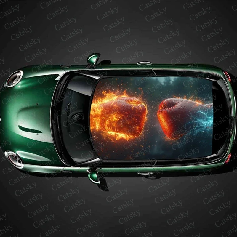 Two Fists Hitting Car Roof Sticker Wrap Racing SUV Accessories Packaging Painted PVC Custom Car Graphic Decal
Two Fists Hitting Car Roof Sticker Wrap Racing SUV Accessories Packaging Painted PVC Custom Car Graphic Decal