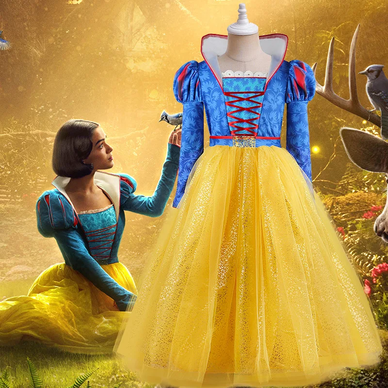 Girls Cosplay Costumes Long Sleeve Print Princess Dress Kids Carnival Birthday Children Halloween Gown Stage Performance Catwalk
Girls Cosplay Costumes Long Sleeve Print Princess Dress Kids Carnival Birthday Children Halloween Gown Stage Performance Catwalk