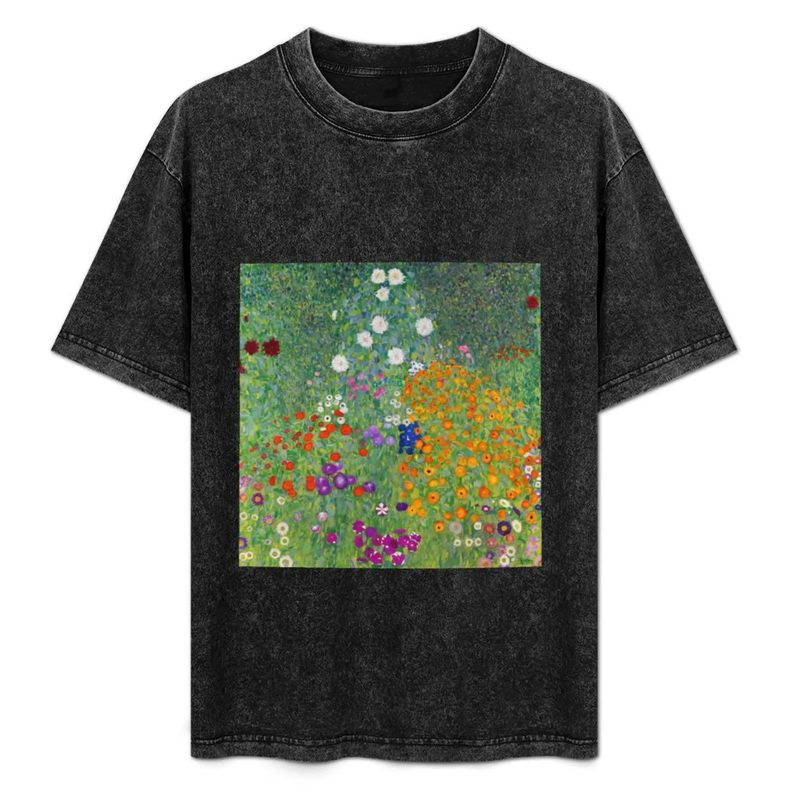 Gustav Klimt Flower Garden T-Shirt Classic Basic Casual T-Shirt
Gustav Klimt Flower Garden T-Shirt Classic Basic Casual T-Shirt