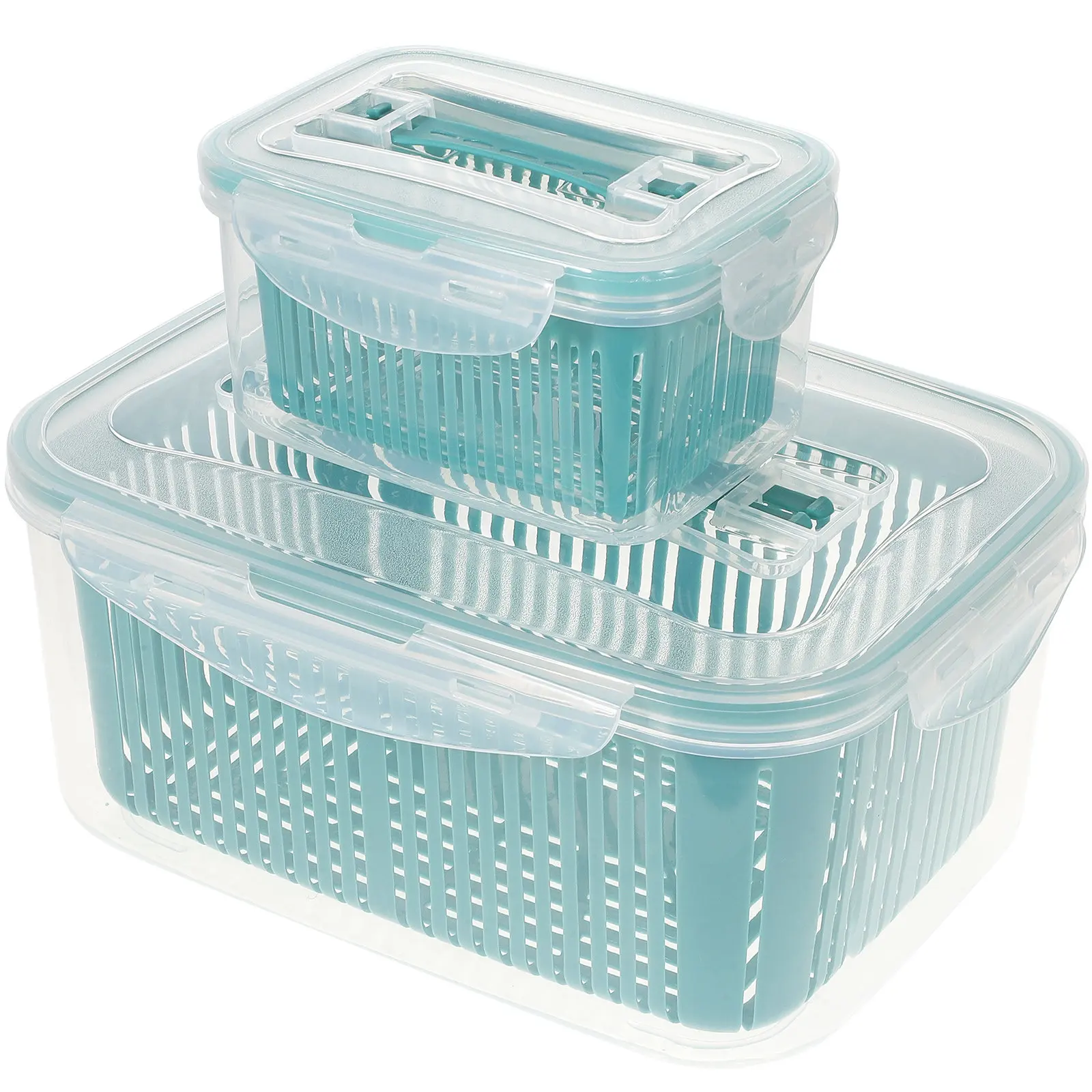 2Pcs Premium Food Fresh Box Kitchen Fridge Storage Container for Fruits Vegetables Snacks Cold Hot Resistant Sealed Preservation
2Pcs Premium Food Fresh Box Kitchen Fridge Storage Container for Fruits Vegetables Snacks Cold Hot Resistant Sealed Preservation