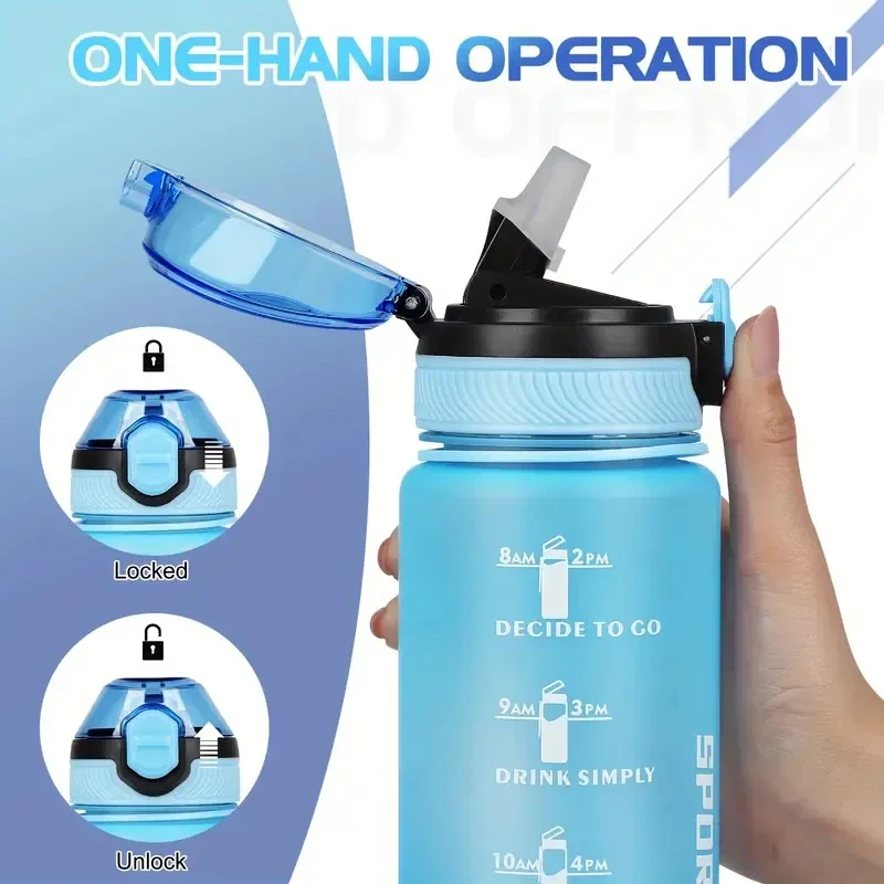 700ml Gradient Color Outdoor Sports Water Cup With Time Scale And Drop-Resistant Lid - Portable And Fashionable Outdoor Fitness
700ml Gradient Color Outdoor Sports Water Cup With Time Scale And Drop-Resistant Lid - Portable And Fashionable Outdoor Fitness