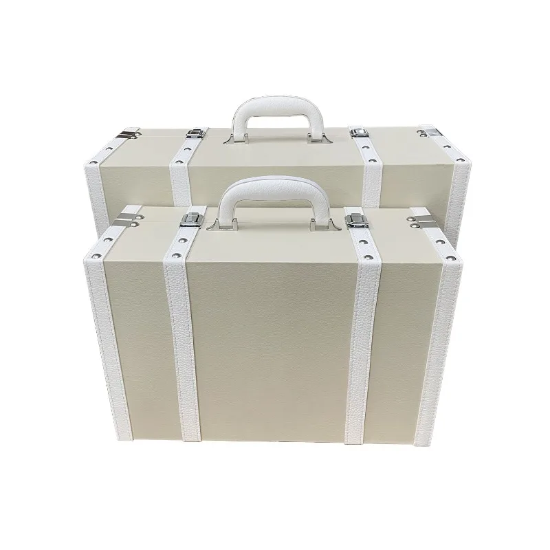 Simple leather portable storage box, bedroom cloakroom decorative box, clothes storage box photography props
Simple leather portable storage box, bedroom cloakroom decorative box, clothes storage box photography props