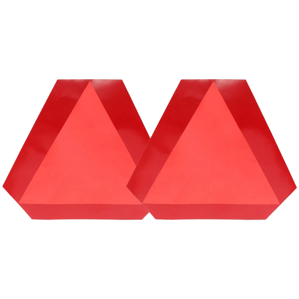 2 Pcs Warning Triangle Slow Moving Sign Reflector Reflective Safety Vehicle for Caution Speed Car Slow Moving Sign For Auto For
2 Pcs Warning Triangle Slow Moving Sign Reflector Reflective Safety Vehicle for Caution Speed Car Slow Moving Sign For Auto For