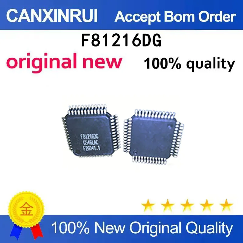 (5-100 pieces)New F81216DG F81216D Package QFP48 Microcontroller and Processor IC
(5-100 pieces)New F81216DG F81216D Package QFP48 Microcontroller and Processor IC