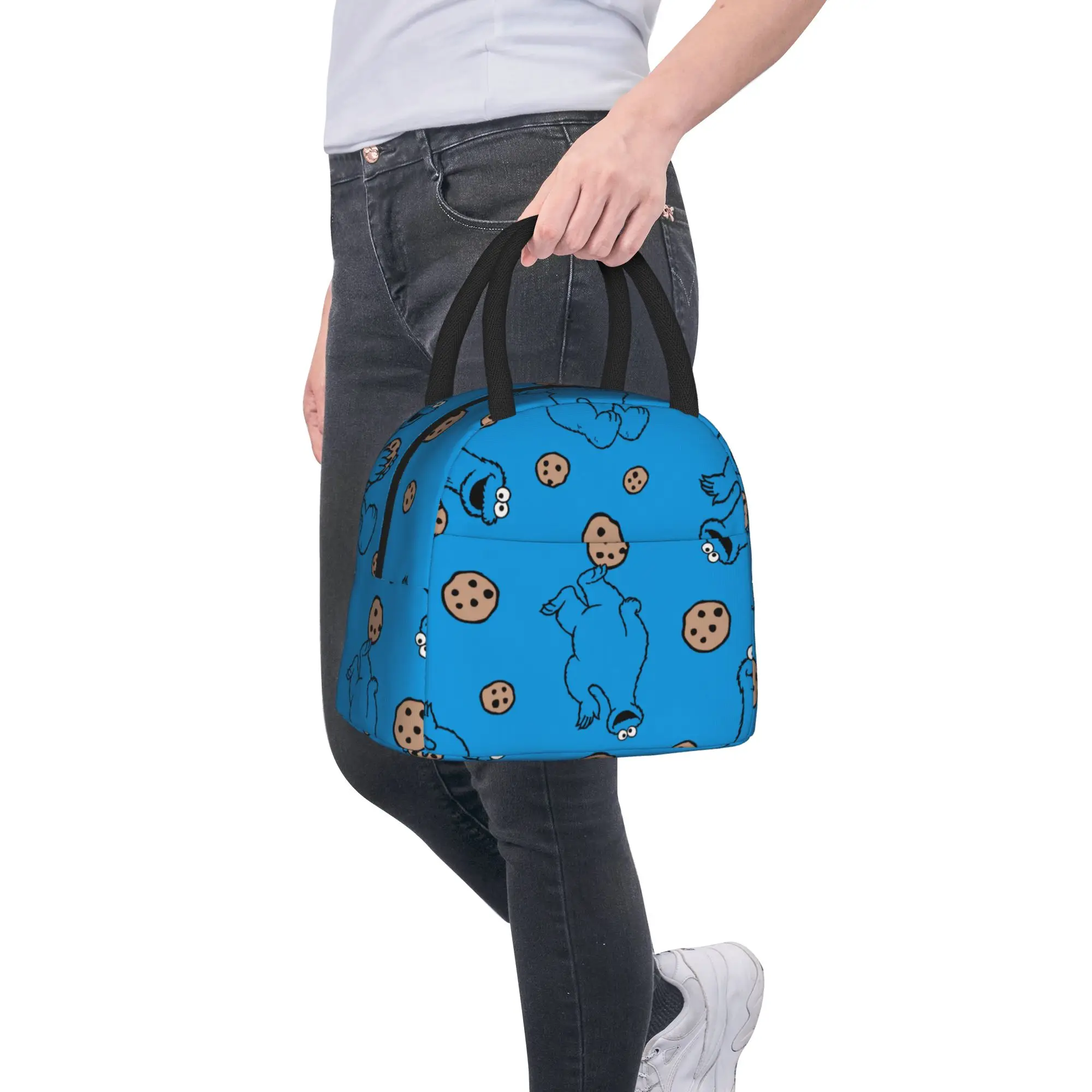 Термосумка для обедов Sesames Streets Cookies Monsters, многоразовая, герметичная, для хранения продуктов, для пикника
Термосумка для обедов Sesames Streets Cookies Monsters, многоразовая, герметичная, для хранения продуктов, для пикника