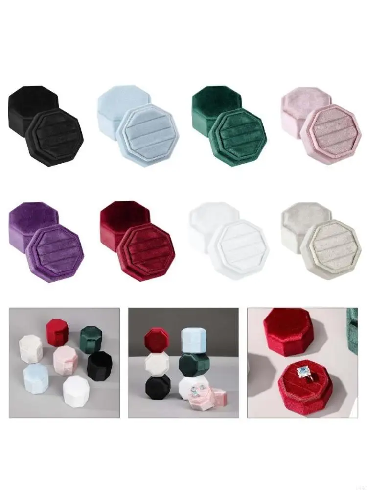 195C Flannel Jewelry Case Dustproof Rings Storage Box for Couples
195C Flannel Jewelry Case Dustproof Rings Storage Box for Couples