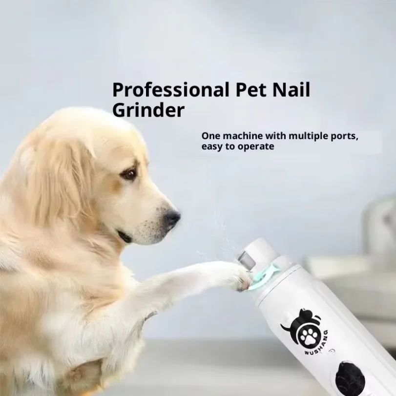 Pet Nail Grinder Electric Trimmer for Cats & Dogs, Grooming Nail Clippers, Nail Cleaner & Cutter, Quiet Low-Noise Design
Pet Nail Grinder Electric Trimmer for Cats & Dogs, Grooming Nail Clippers, Nail Cleaner & Cutter, Quiet Low-Noise Design