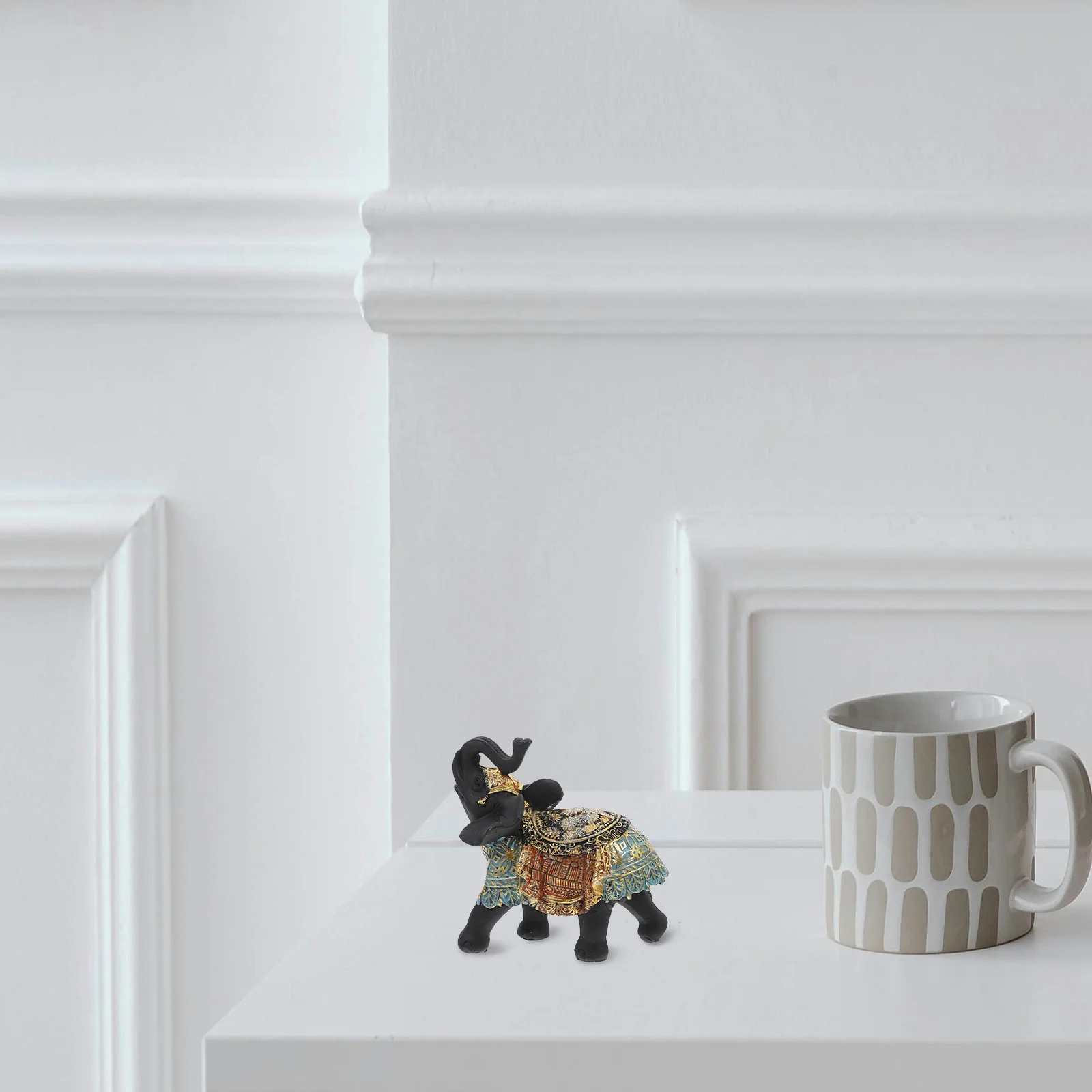 Elephant Bathroom Decor Resin Ornament Home Figurine Miniature Shine Desktop Animal Statue
Elephant Bathroom Decor Resin Ornament Home Figurine Miniature Shine Desktop Animal Statue