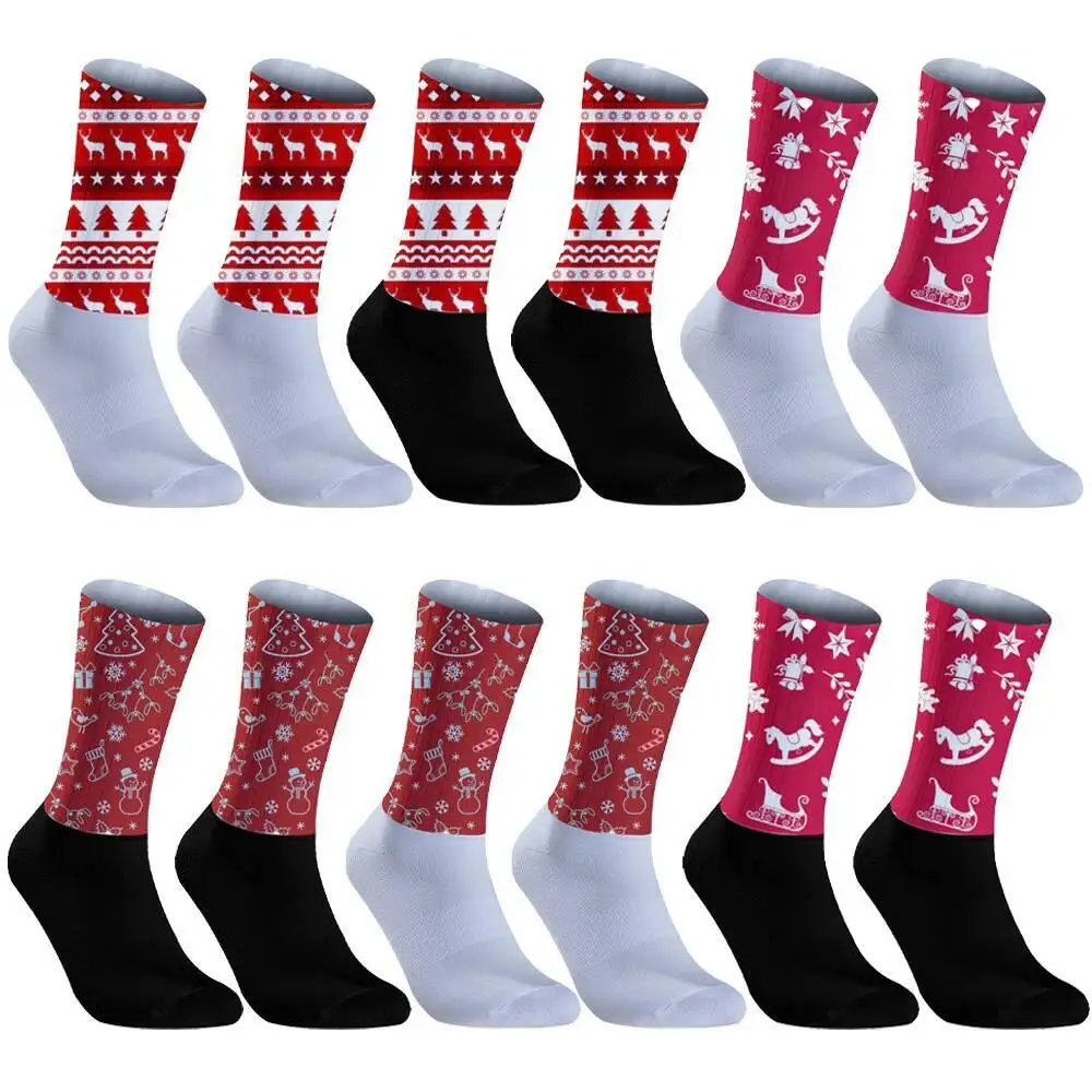 Рождественские чулки, противоскользящие, с интегральным формом, высокотехнологичные велосипедные носки, дышащие дорожные велосипедные гоночные носки
Рождественские чулки, противоскользящие, с интегральным формом, высокотехнологичные велосипедные носки, дышащие дорожные велосипедные гоночные носки