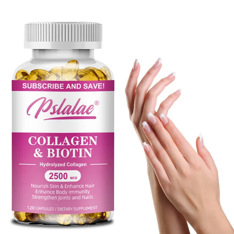 Collagen & Biotin Capsules - Support Healthy Hair, Strong Nails and Radiant Skin - Hair Growth for Men and Women
Collagen & Biotin Capsules - Support Healthy Hair, Strong Nails and Radiant Skin - Hair Growth for Men and Women