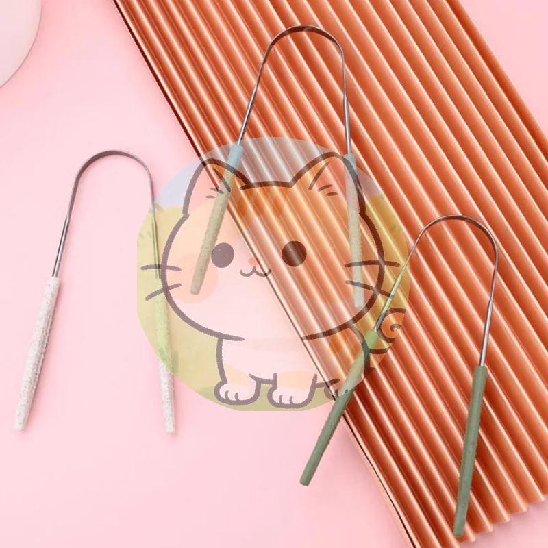 Скребок для языка из нержавеющей стали U-образной формы для свежего дыхания и гигиены полости рта
Скребок для языка из нержавеющей стали U-образной формы для свежего дыхания и гигиены полости рта