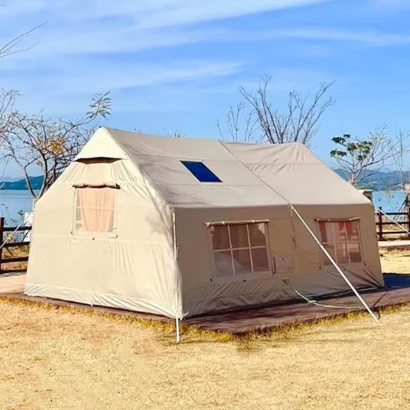 2026 Two Rooms 17.2 Inflatable House Outdoor Family Camping Waterproof Air Tent
2026 Two Rooms 17.2 Inflatable House Outdoor Family Camping Waterproof Air Tent