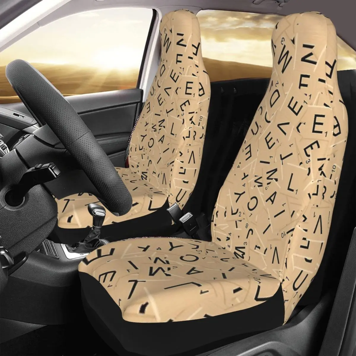 Scrabble Tiles Jigsaw Car Seat Cover Custom Printing Universal Front Protector Accessories Cushion Set
Scrabble Tiles Jigsaw Car Seat Cover Custom Printing Universal Front Protector Accessories Cushion Set