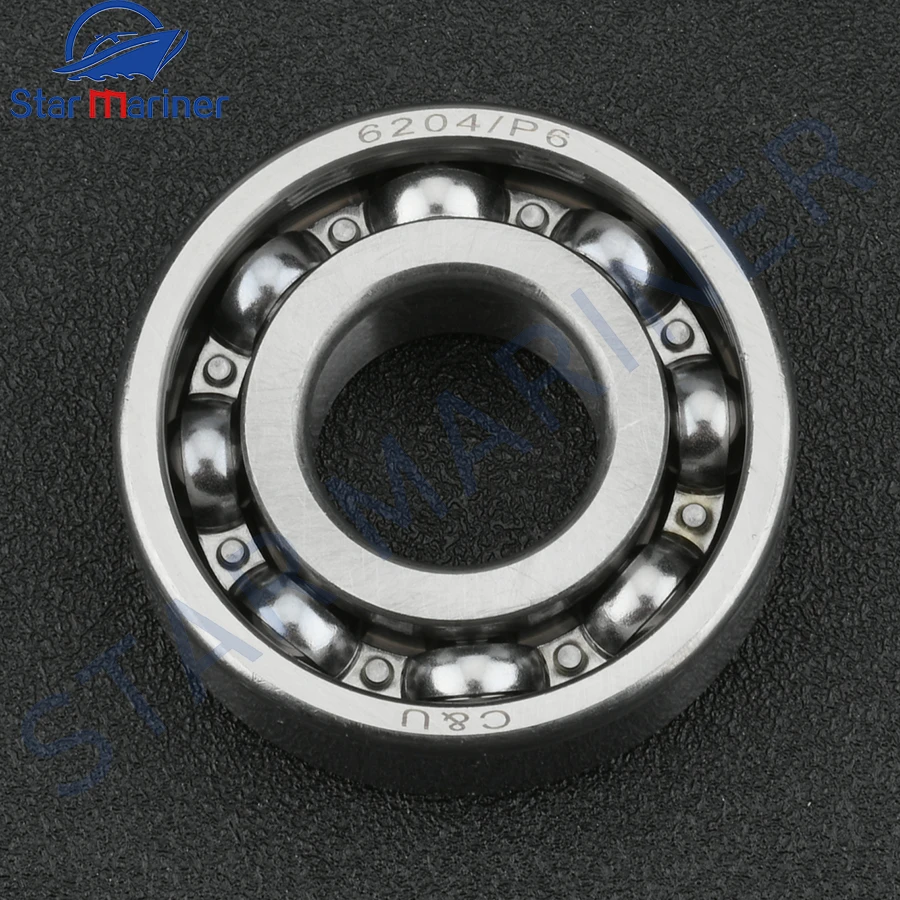 9601-0-6204 Шарикоподшипник для подвесного мотора Tohatsu 2T 8HP 9.8HP M8 M9.8 960106204 Лодочный двигатель заменяет детали
9601-0-6204 Шарикоподшипник для подвесного мотора Tohatsu 2T 8HP 9.8HP M8 M9.8 960106204 Лодочный двигатель заменяет детали