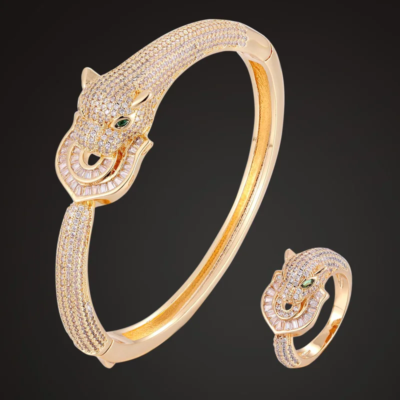 Zlxgirl jewelry Brand AAA cubic zircon wedding bangle with ring jewelry sets for women bridal accessory women's Gold bracelet
Zlxgirl jewelry Brand AAA cubic zircon wedding bangle with ring jewelry sets for women bridal accessory women's Gold bracelet