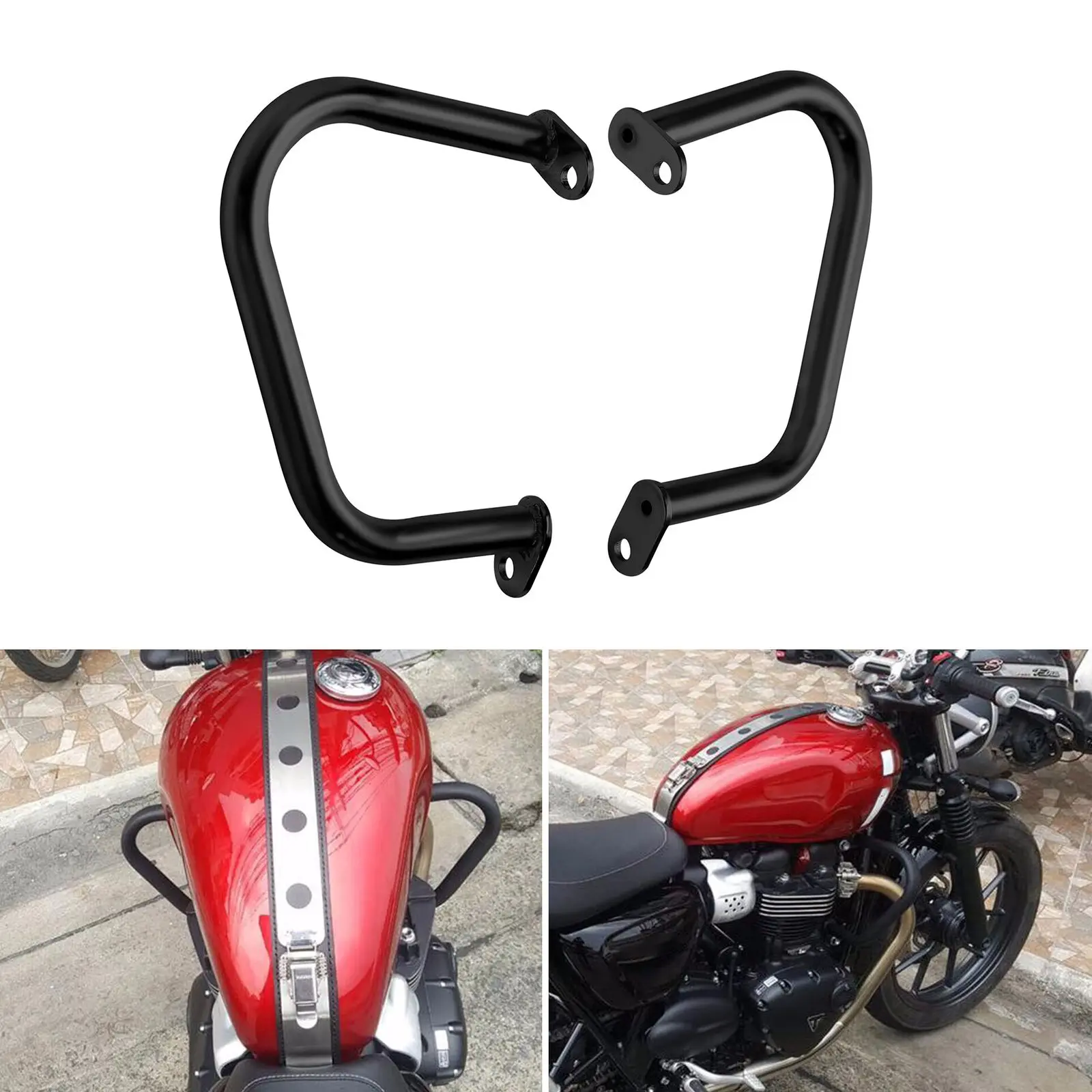 Black Motorcycle Front Engine Guard Highway Crash Bars Protector Kit For Triumph Bonneville T100 T120 2016-2020
Black Motorcycle Front Engine Guard Highway Crash Bars Protector Kit For Triumph Bonneville T100 T120 2016-2020