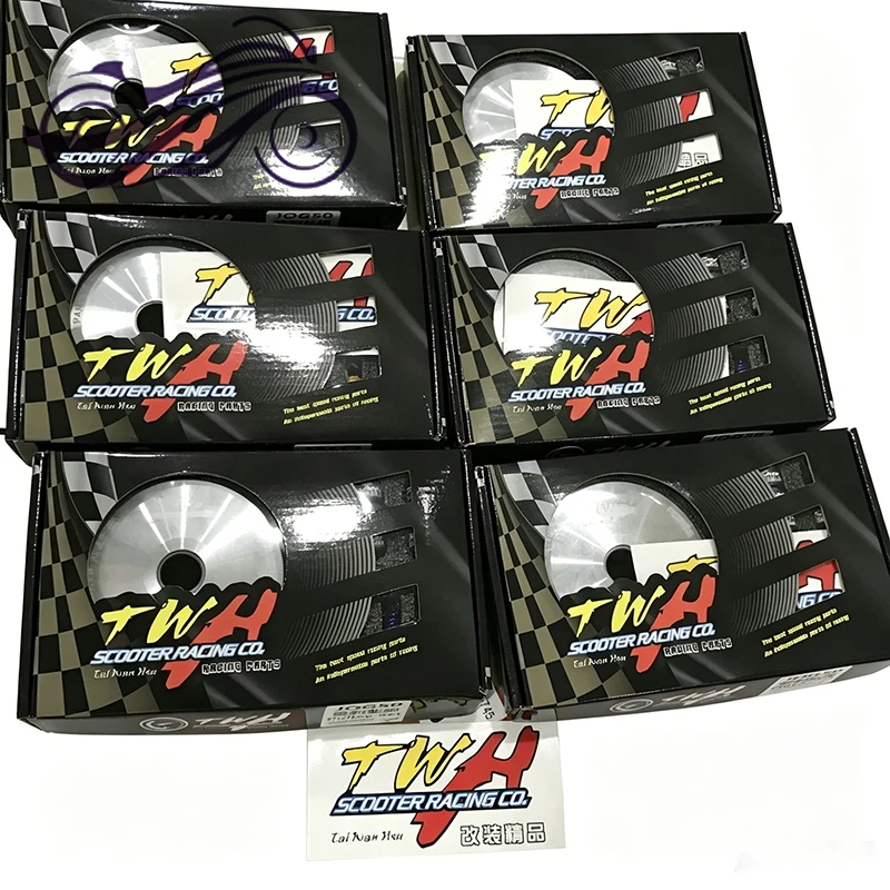 TWH High Performance Variator Kit 89MM 91MM 92MM with Roller Weights Drive Pulley for GY6 50cc139QMB139QMA DIO ZX AF18 AF28 AF34
TWH High Performance Variator Kit 89MM 91MM 92MM with Roller Weights Drive Pulley for GY6 50cc139QMB139QMA DIO ZX AF18 AF28 AF34