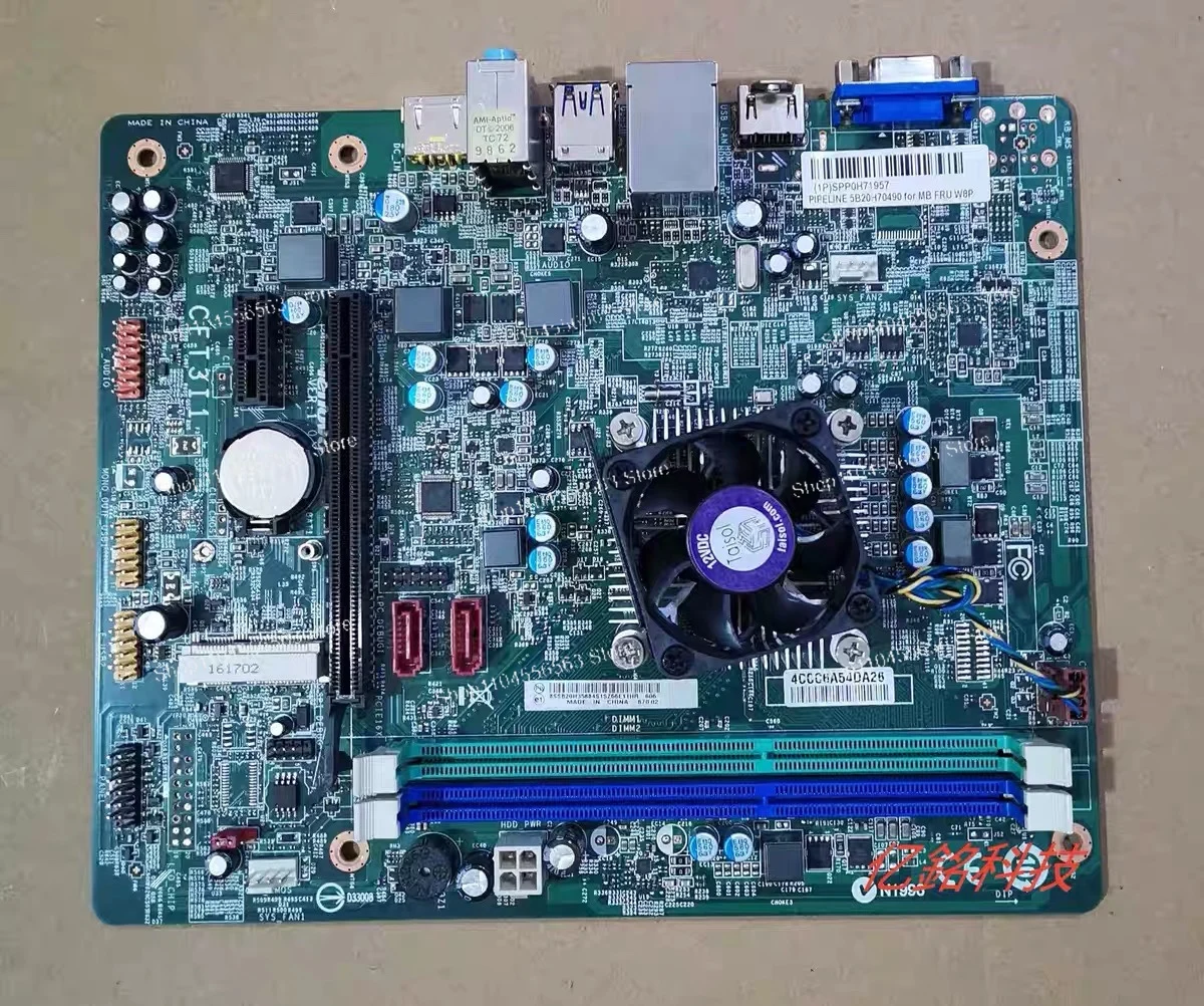 Новая материнская плата CFT3I KBY3-LT, применимая для Lenovo Jiayue S515, New Dream H515, H515S, D315, H425.
Новая материнская плата CFT3I KBY3-LT, применимая для Lenovo Jiayue S515, New Dream H515, H515S, D315, H425.