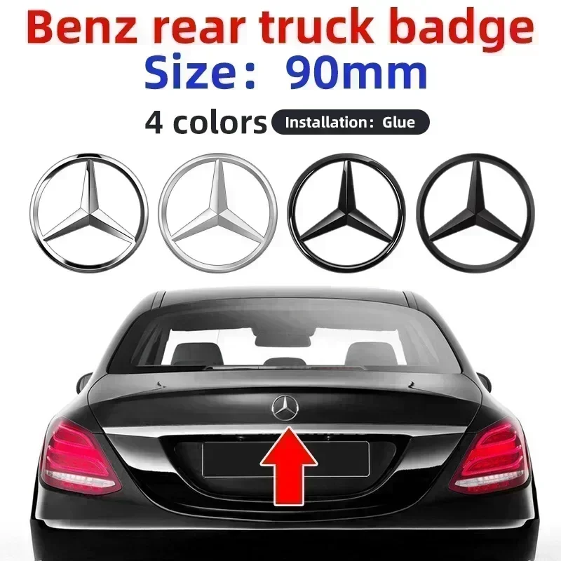 90mm ABS Tail Star Emblems Rear Trunk Star Logo Stickers Badge for Mercedes Benz W204 W205 W212 W213 W177 W176 W117 X253 W247
90mm ABS Tail Star Emblems Rear Trunk Star Logo Stickers Badge for Mercedes Benz W204 W205 W212 W213 W177 W176 W117 X253 W247