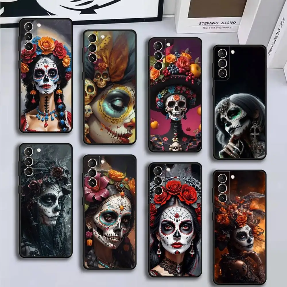 Day of the Dead Catrina Skull Phone Case For Samsung GalaxyA13,21s,22,31,32,52,53,71,72,73,Soft Black Cover
Day of the Dead Catrina Skull Phone Case For Samsung GalaxyA13,21s,22,31,32,52,53,71,72,73,Soft Black Cover