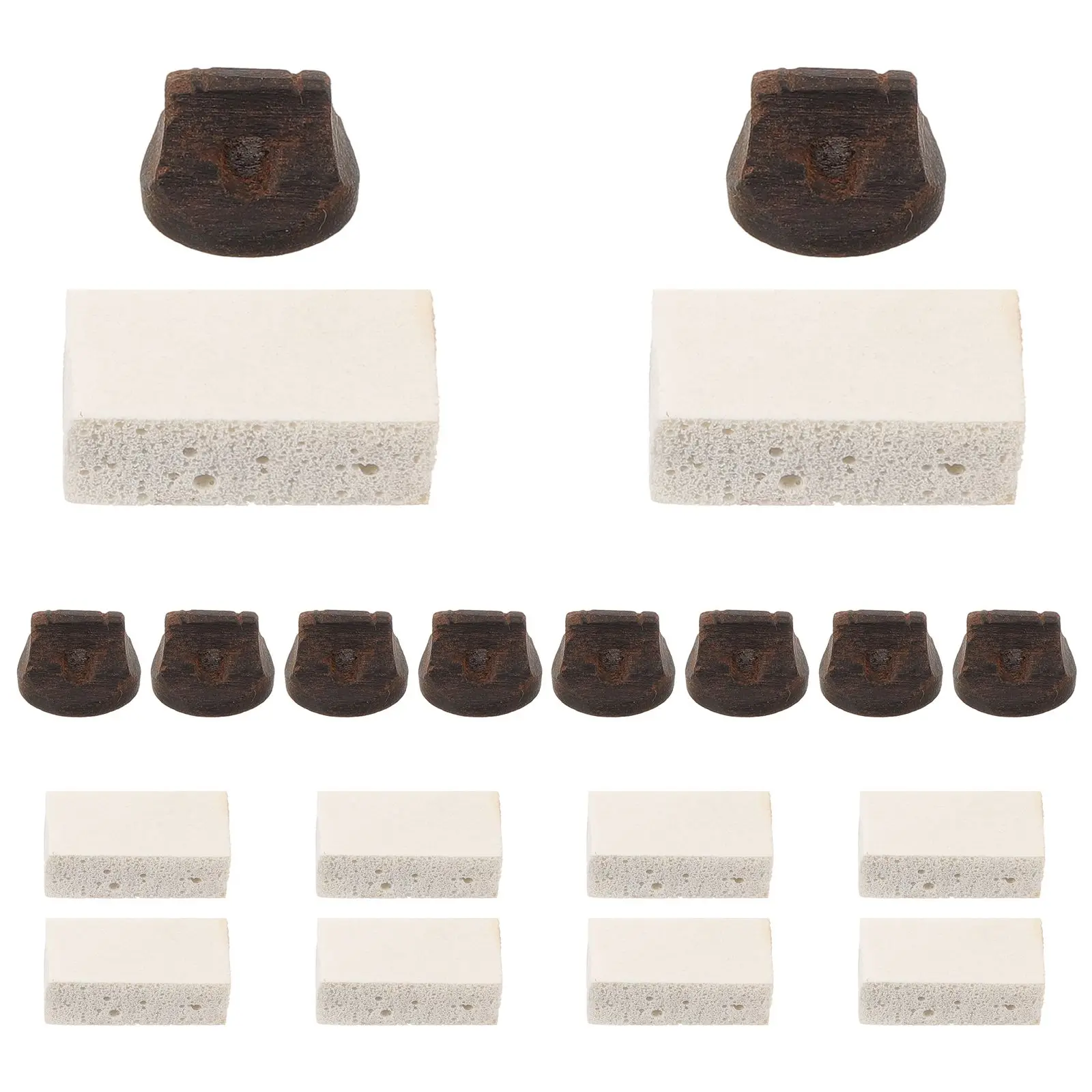10 set Erhu Bridge Mute Accessories Musical Instrument Parts Wood Foam Sound Pad Practice Tool Set Erhu
10 set Erhu Bridge Mute Accessories Musical Instrument Parts Wood Foam Sound Pad Practice Tool Set Erhu