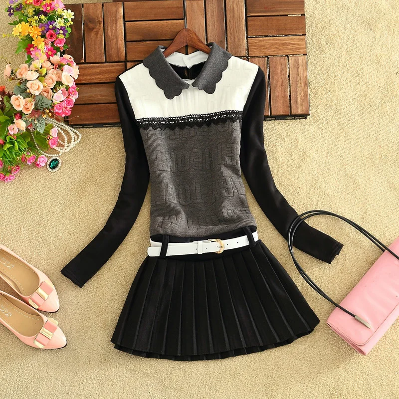 Woolen Dresses For Women Long Sleeve MIni Dress Elegant Casual Short Shirt Dress Korean Winter Warm Velvet Women's Wool Dress
Woolen Dresses For Women Long Sleeve MIni Dress Elegant Casual Short Shirt Dress Korean Winter Warm Velvet Women's Wool Dress