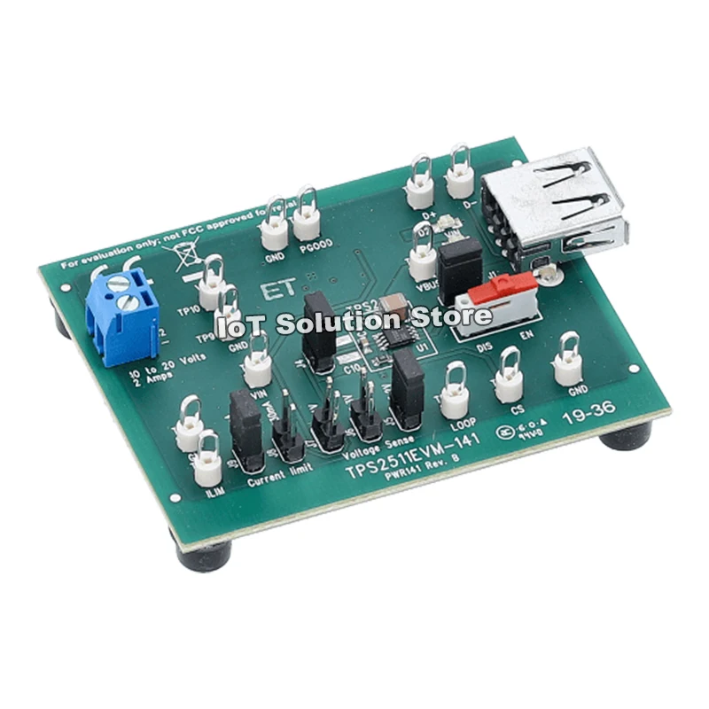 TPS2511EVM-141 TPS2511 Evaluation Module TPS2511EVM 141
TPS2511EVM-141 TPS2511 Evaluation Module TPS2511EVM 141