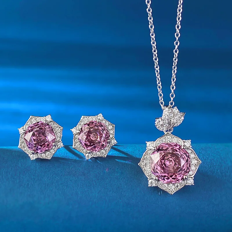 Shining U S925 Silver 10mm Rose Jewelry Set Necklace Earrings for Women Fine Jewelry Anniversary
Shining U S925 Silver 10mm Rose Jewelry Set Necklace Earrings for Women Fine Jewelry Anniversary