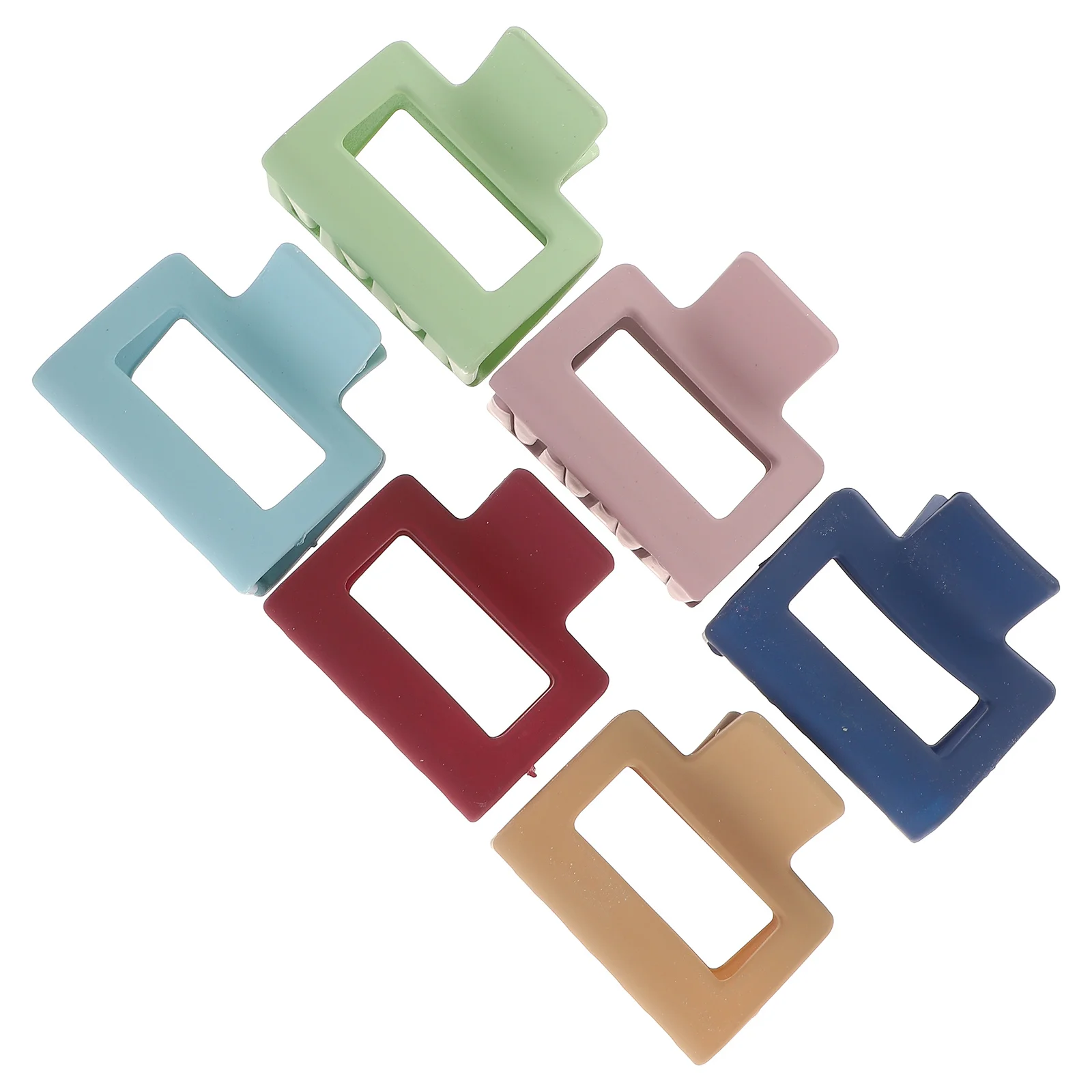 6Pcs Unique Ponytail Claw Clamp Hollow Shape Smooth Surface Headdress Ornament for Outing Travel Ponytail Claw Clip
6Pcs Unique Ponytail Claw Clamp Hollow Shape Smooth Surface Headdress Ornament for Outing Travel Ponytail Claw Clip