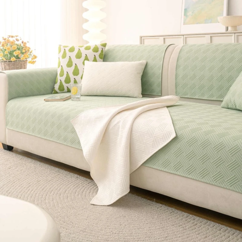 Ice Silk Sofa Seat Cover Nordic Style Summer Universal Sofa Slipcovers for Living Room Anti-slip Couch Mat Towel Decor Canapés
Ice Silk Sofa Seat Cover Nordic Style Summer Universal Sofa Slipcovers for Living Room Anti-slip Couch Mat Towel Decor Canapés