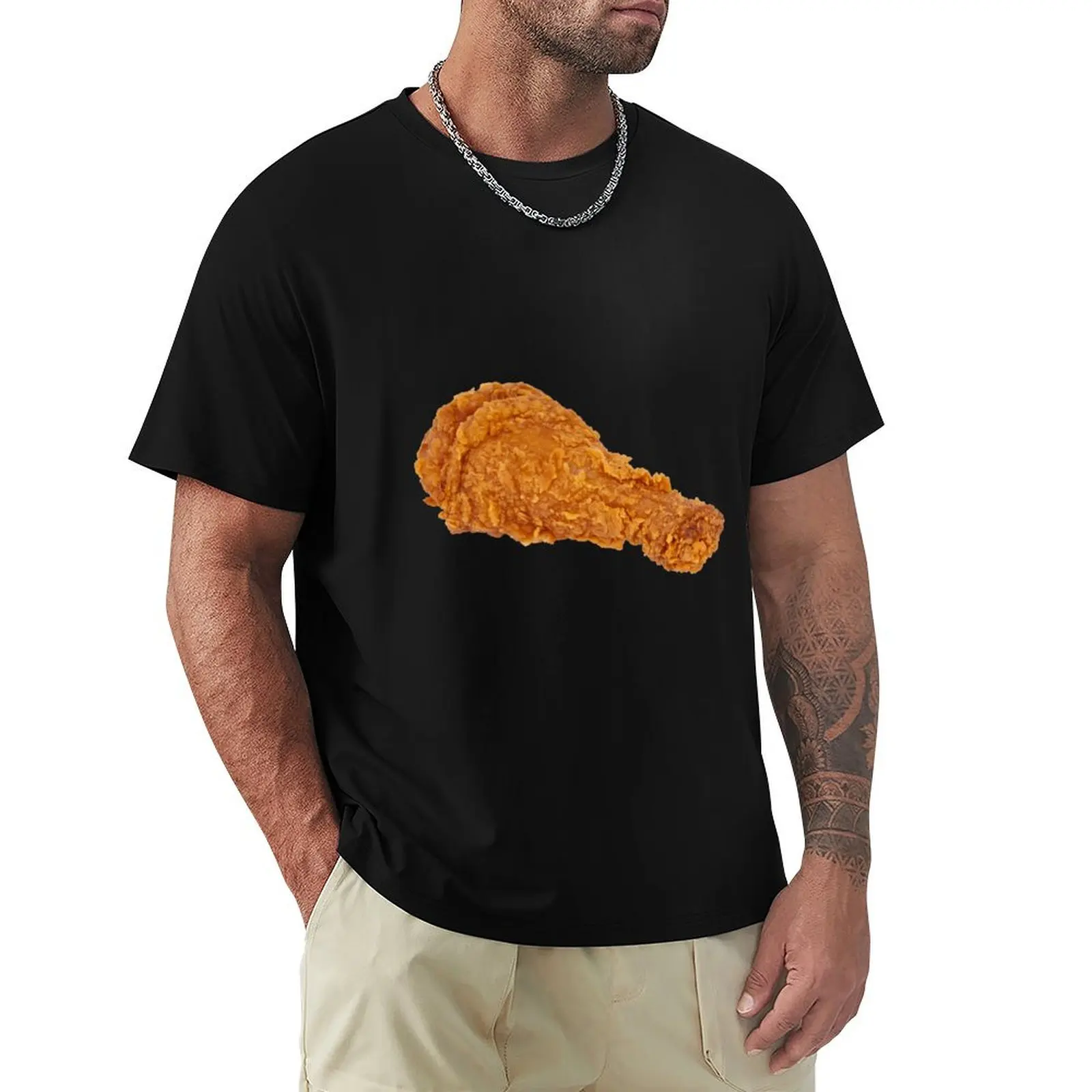 Fried Chicken Pattern T-Shirt oversize t-shirts man custom shirt luxury designer street wear mens t shirt
Fried Chicken Pattern T-Shirt oversize t-shirts man custom shirt luxury designer street wear mens t shirt