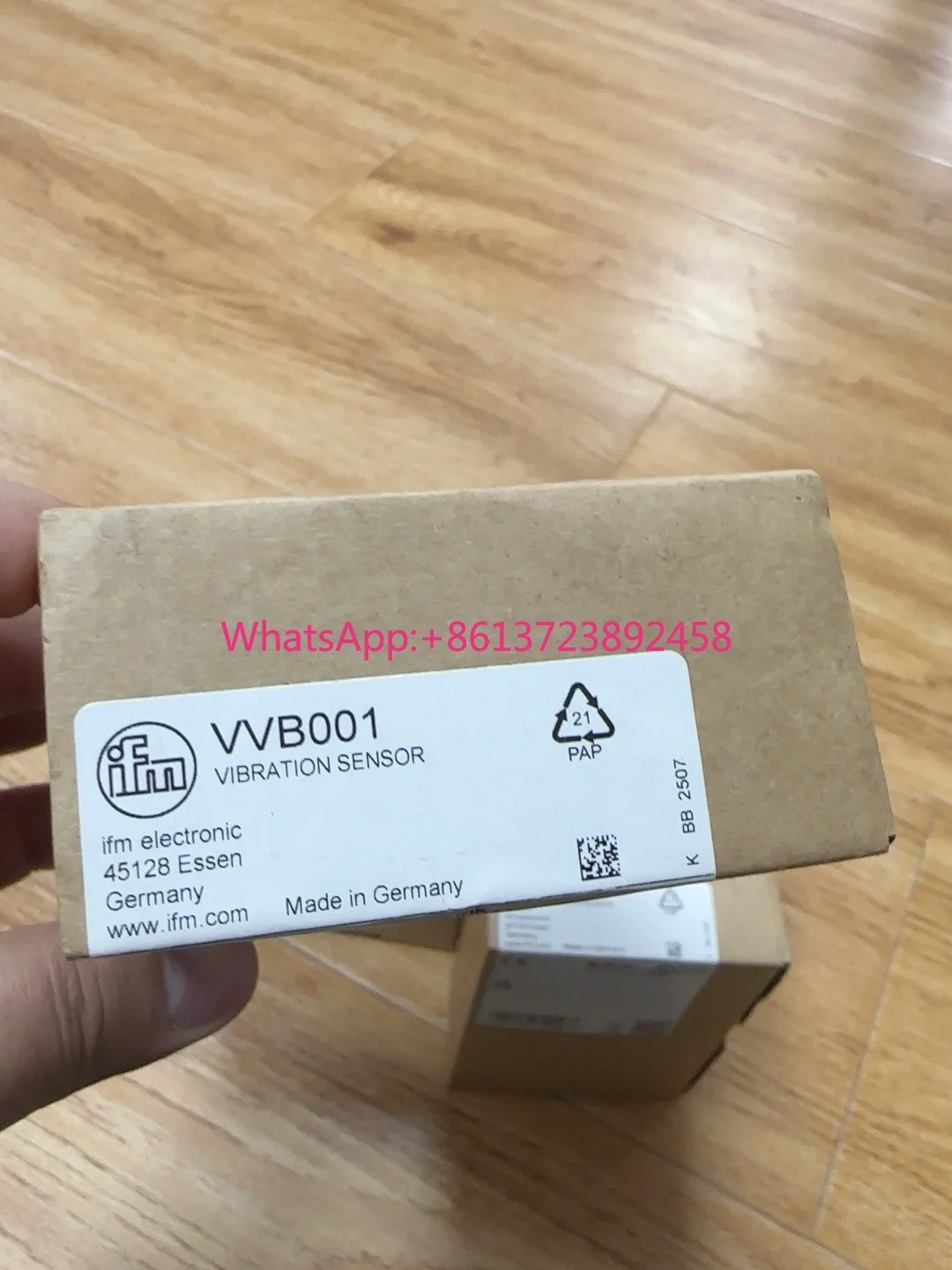 IFM VVB001 Vibration Sensor
IFM VVB001 Vibration Sensor