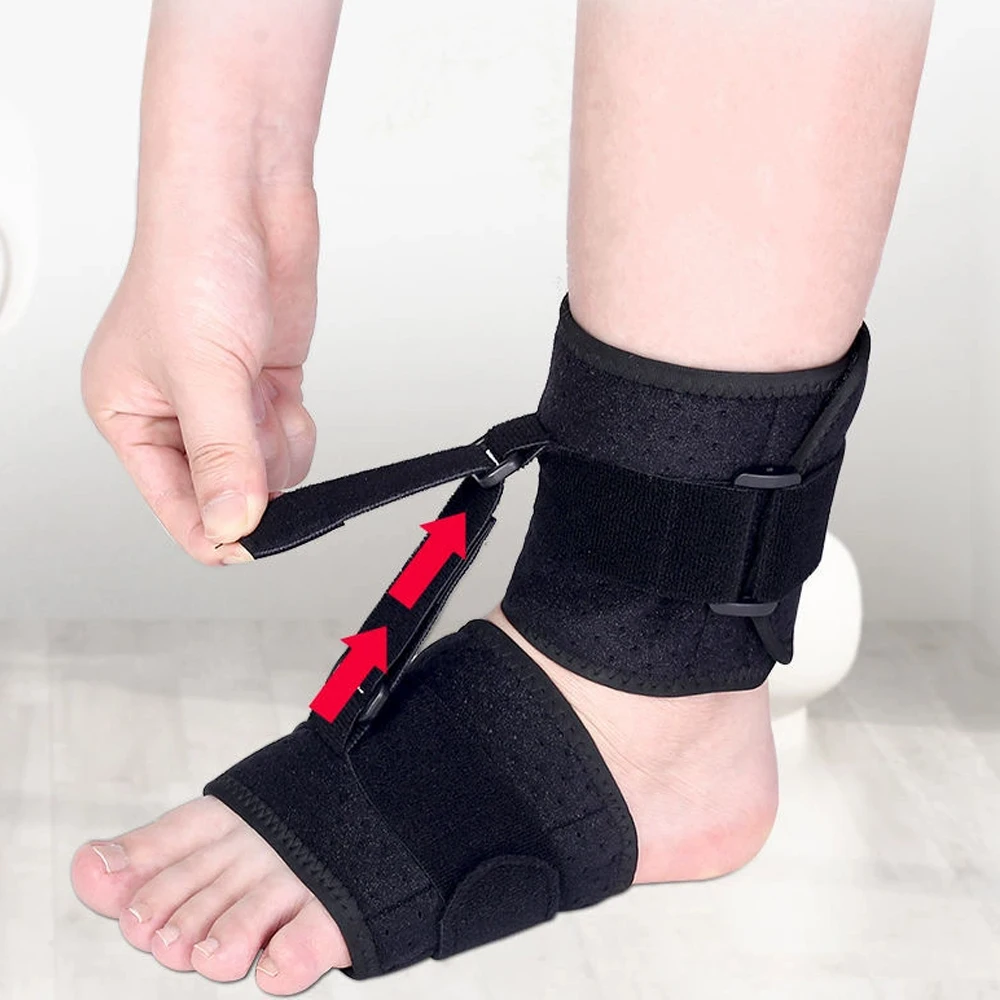 1Pc Drop Foot Orthotic Brace Support Splint Stabilizer Sports Fasciitis Pain Relief Adjustable Foot Ankle Brace Protector
1Pc Drop Foot Orthotic Brace Support Splint Stabilizer Sports Fasciitis Pain Relief Adjustable Foot Ankle Brace Protector